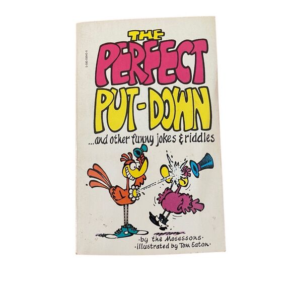 The Perfect Put Down And Other Funny Jokes And Riddles Paperback Book 1974 - Picture 1 of 12